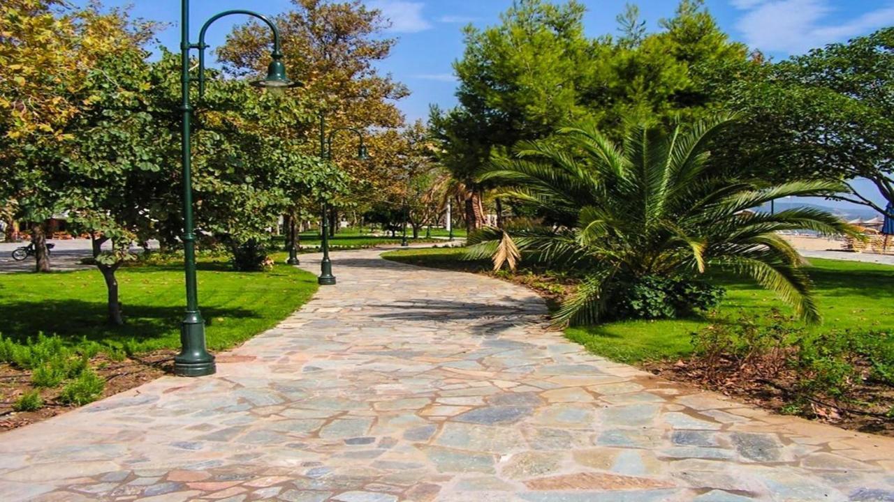Apartment 45M2 In Asprovalta Bagian luar foto