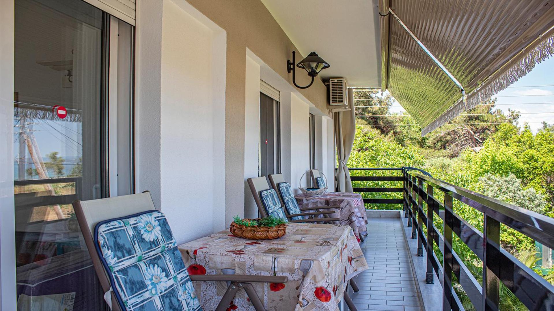 Apartment 45M2 In Asprovalta Bagian luar foto